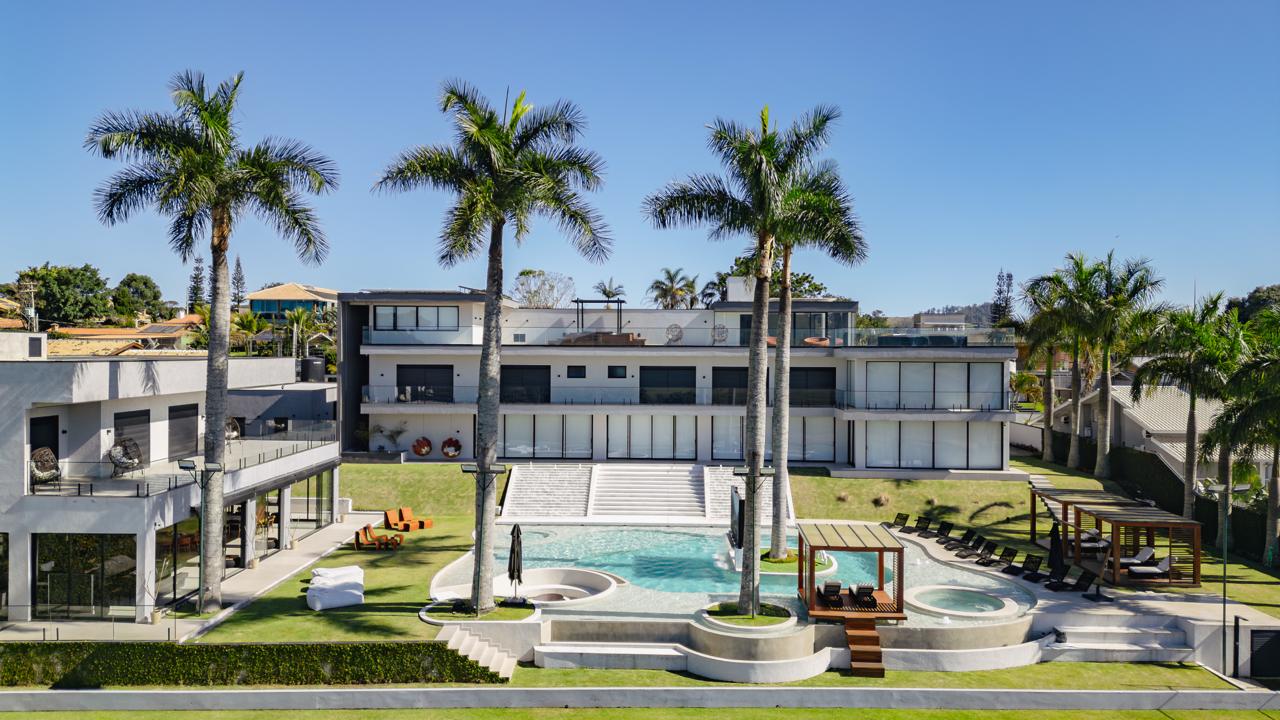 Projeto residencial de piscina