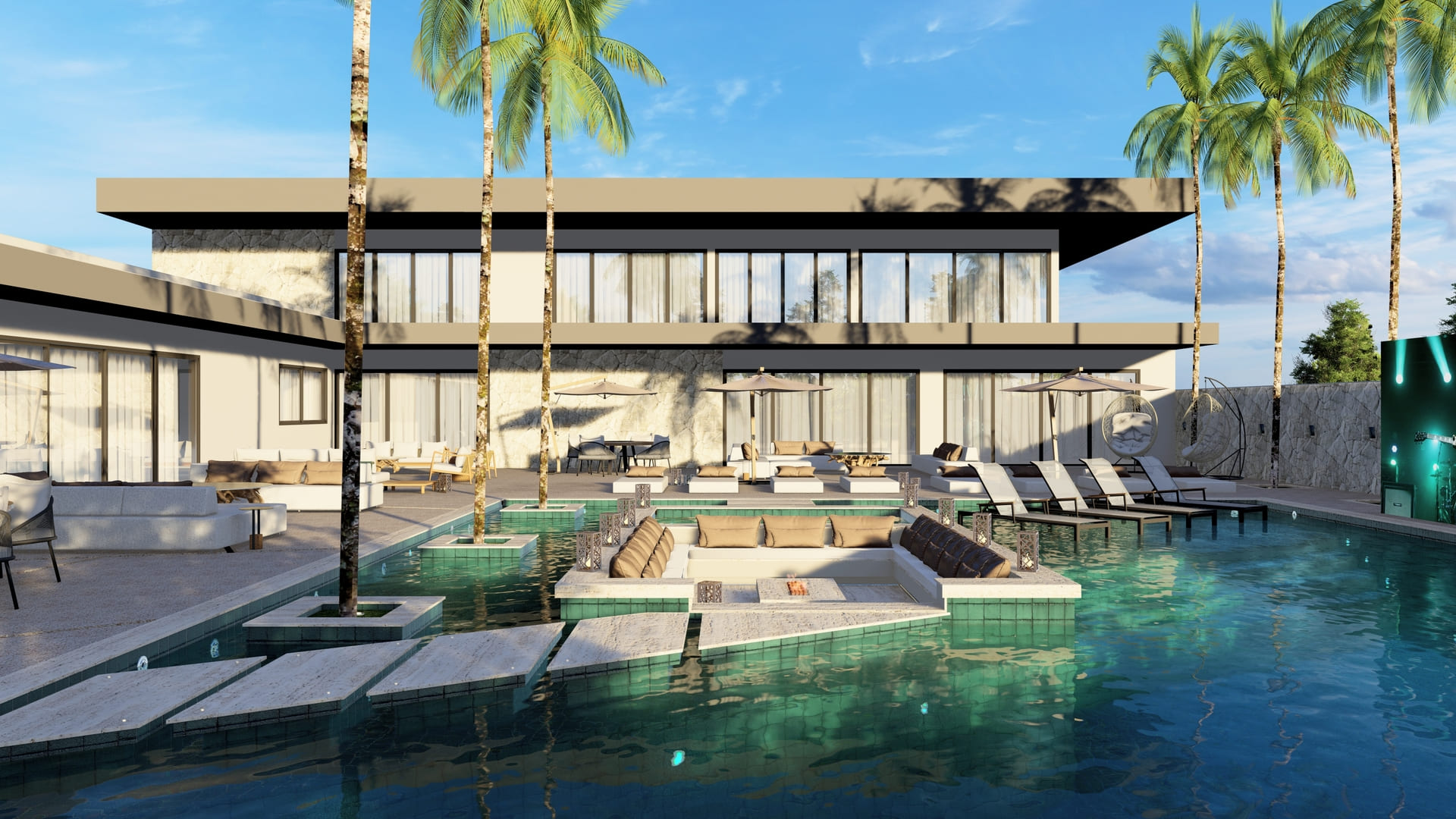 Projeto Piscinas Modernas