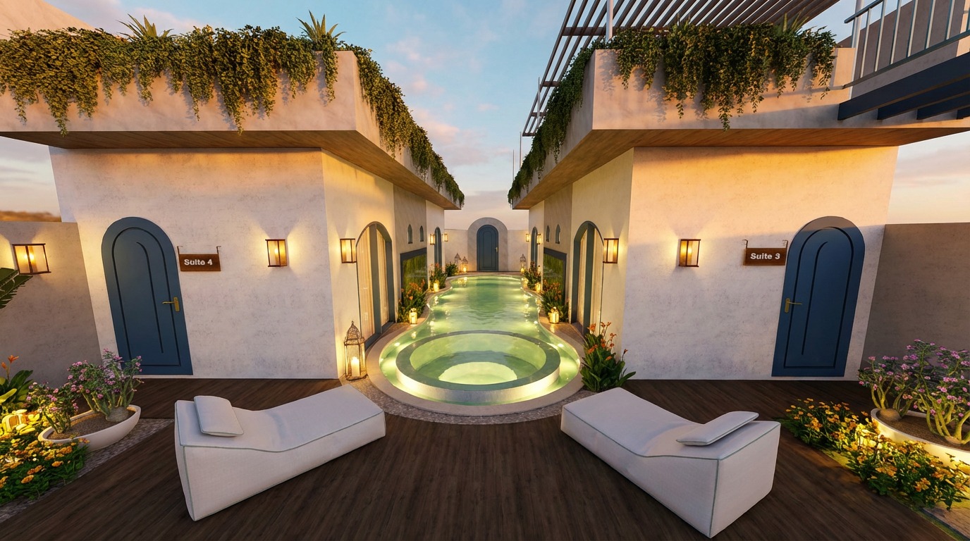 Projeto de hotel e resort 12