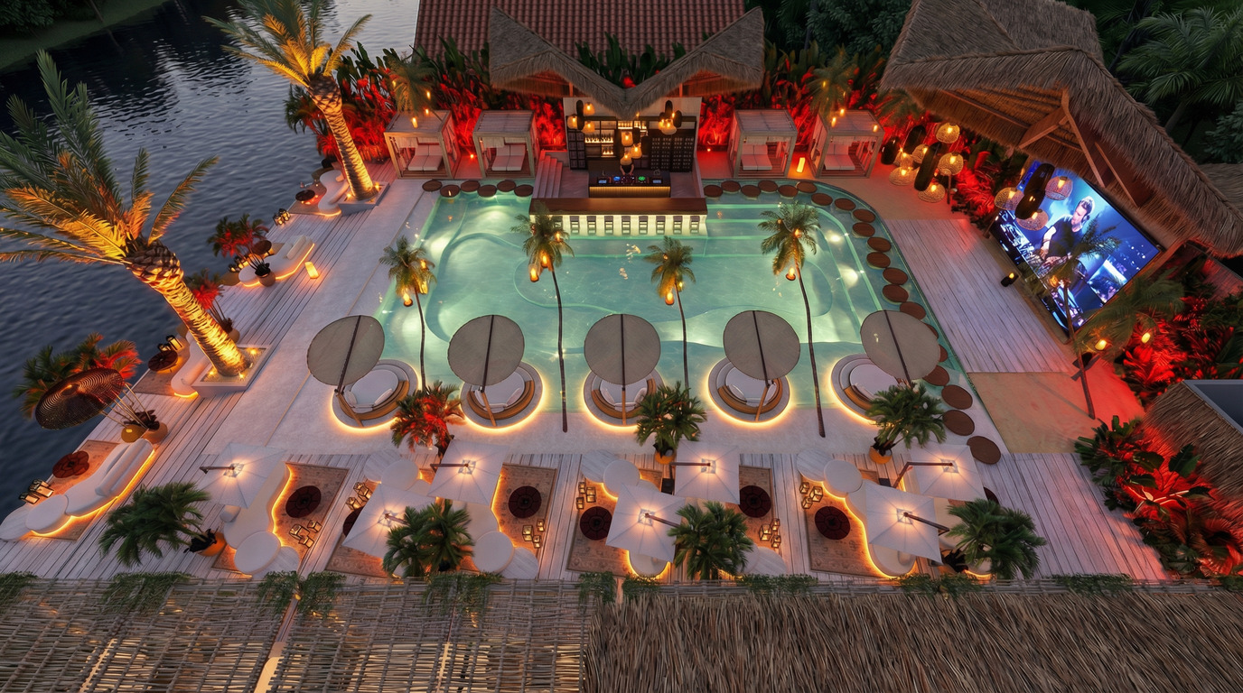 Projeto de hotel e resort 16