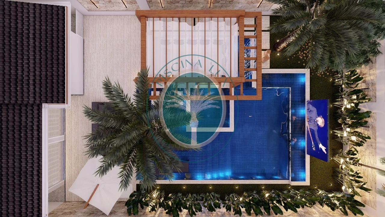 Projeto de piscina moderna 01
