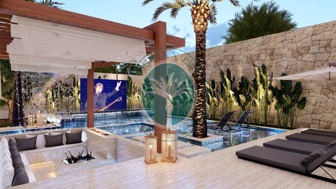 Projeto de piscina moderna 03