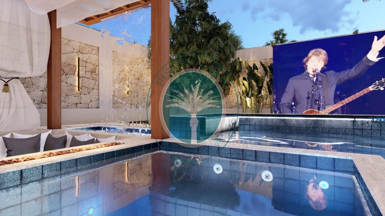 Projeto de piscina moderna 04