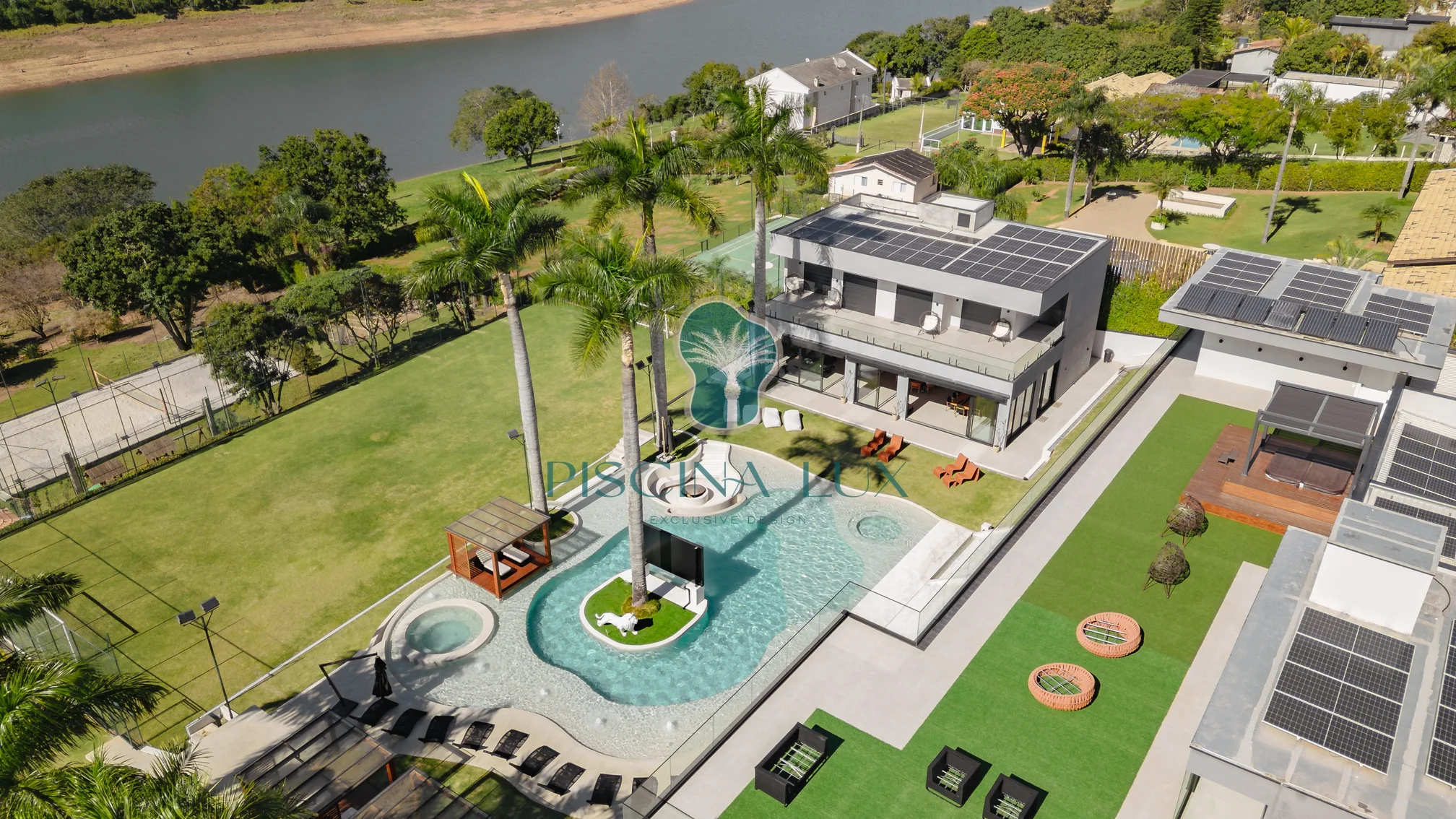 Projeto de piscina praia 12