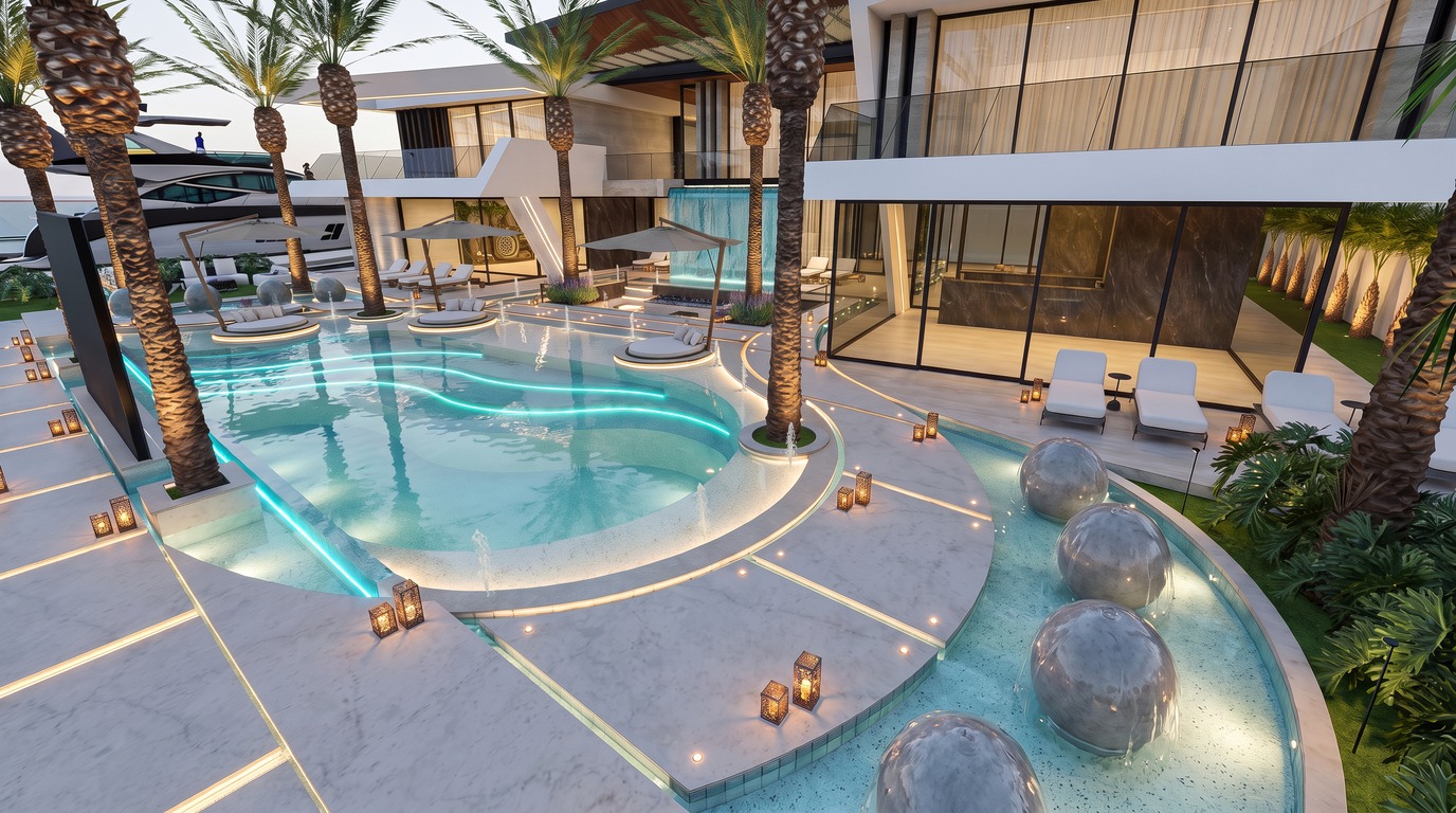 Projeto de piscina praia 13