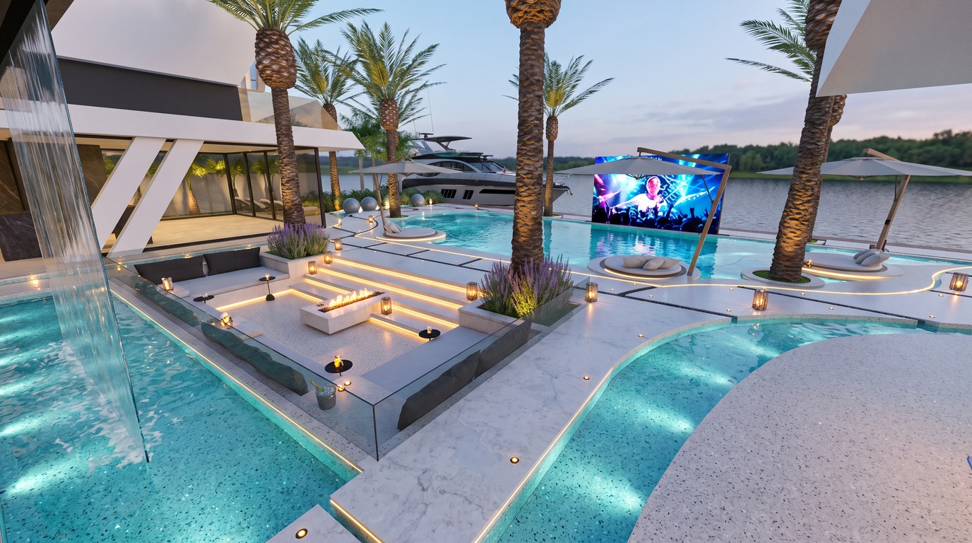Projeto de piscina praia 14