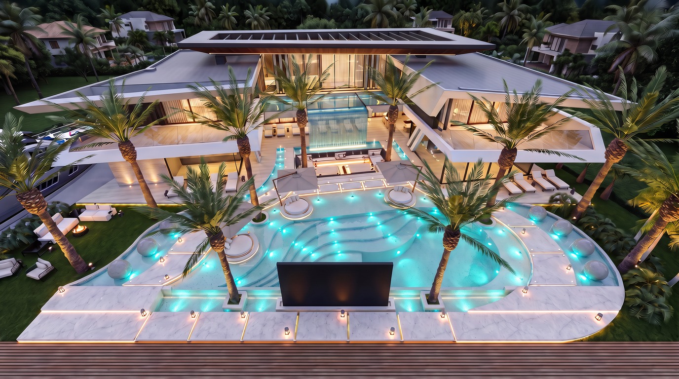 Projeto de piscina praia 16